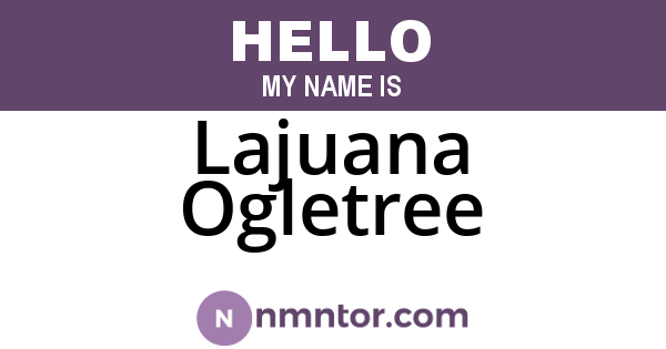 Lajuana Ogletree