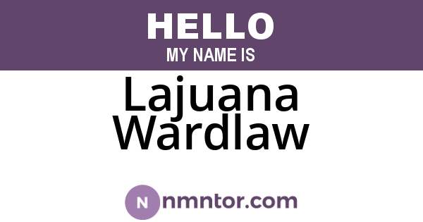 Lajuana Wardlaw