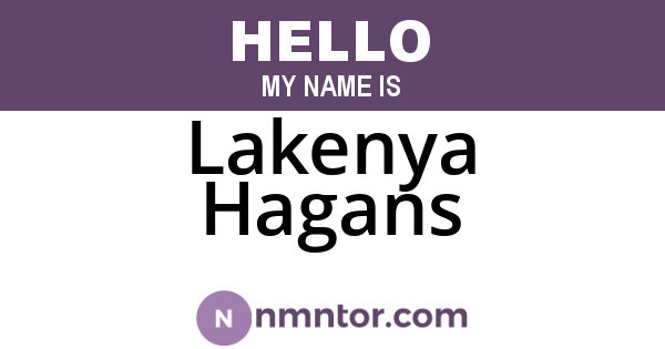 Lakenya Hagans