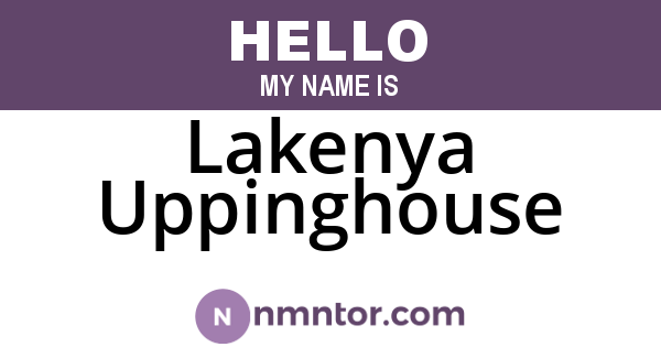 Lakenya Uppinghouse