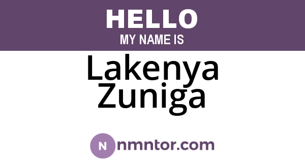 Lakenya Zuniga