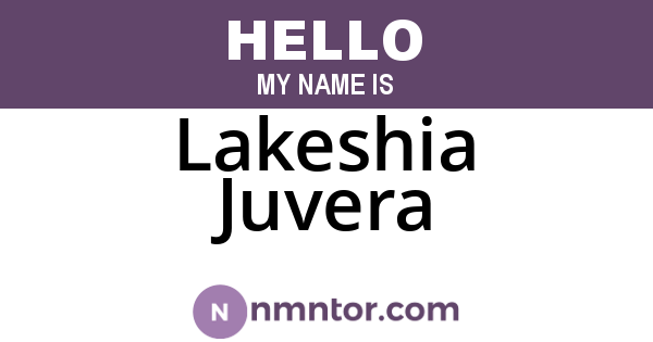 Lakeshia Juvera