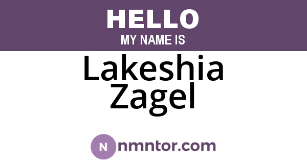 Lakeshia Zagel