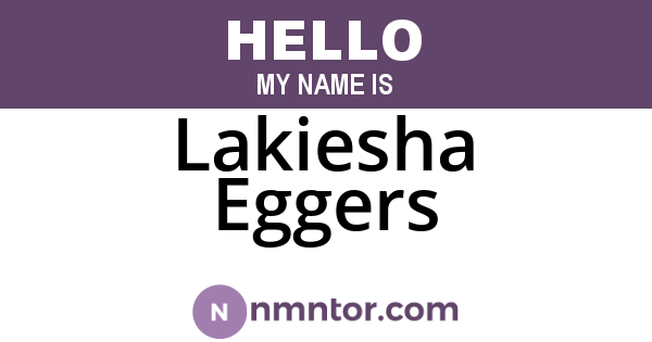 Lakiesha Eggers