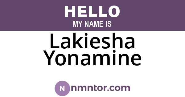 Lakiesha Yonamine