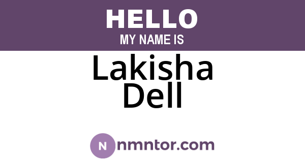 Lakisha Dell