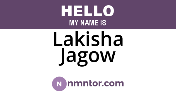 Lakisha Jagow