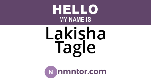 Lakisha Tagle