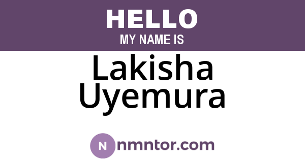 Lakisha Uyemura