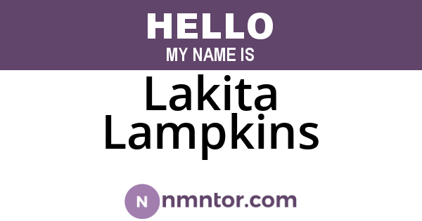 Lakita Lampkins