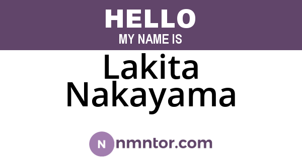 Lakita Nakayama