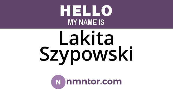 Lakita Szypowski
