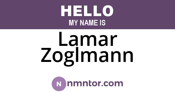 Lamar Zoglmann