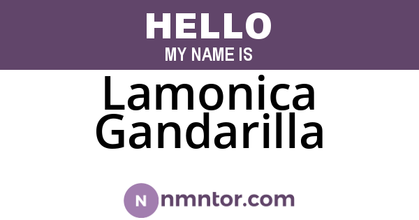 Lamonica Gandarilla
