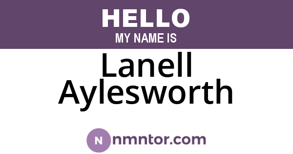 Lanell Aylesworth