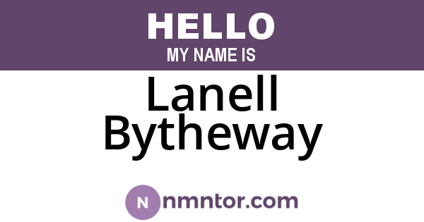 Lanell Bytheway