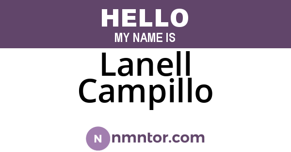 Lanell Campillo