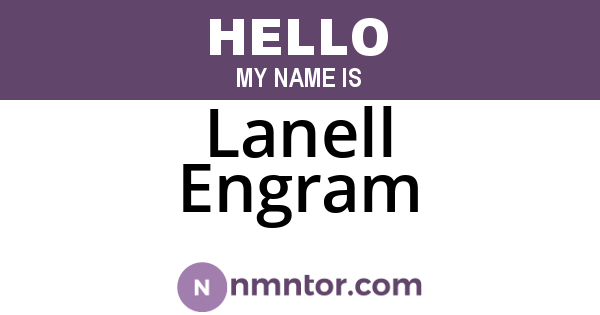 Lanell Engram