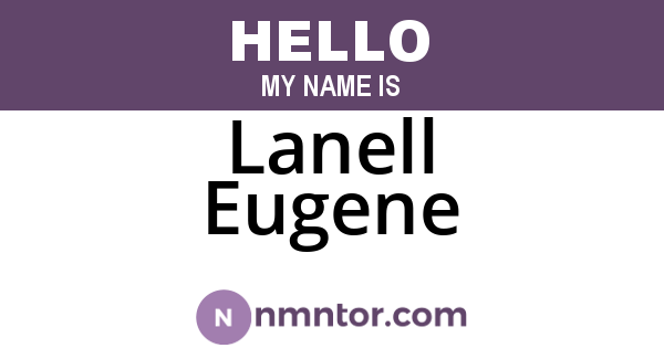 Lanell Eugene