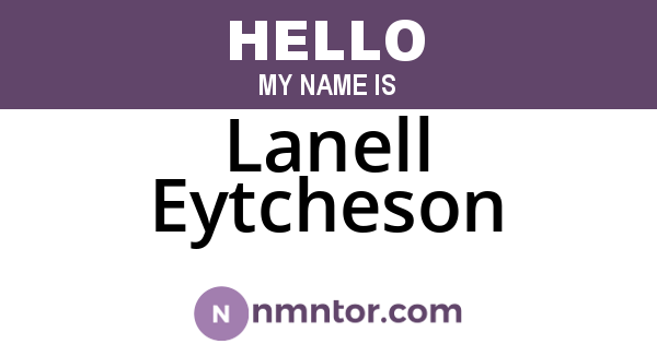 Lanell Eytcheson