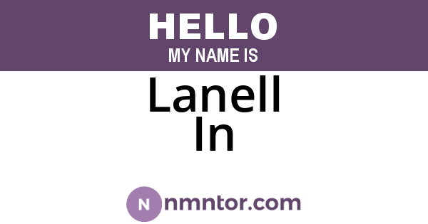 Lanell In
