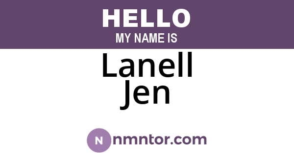 Lanell Jen