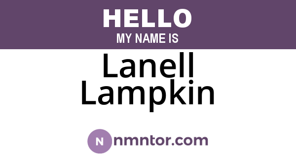 Lanell Lampkin