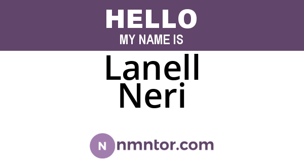 Lanell Neri