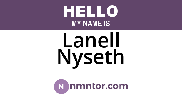 Lanell Nyseth