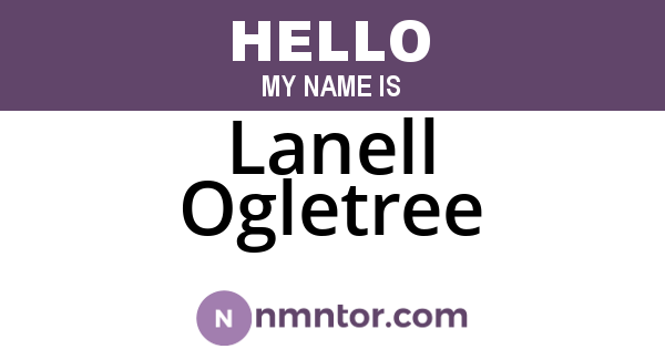 Lanell Ogletree