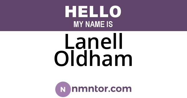 Lanell Oldham