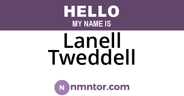 Lanell Tweddell