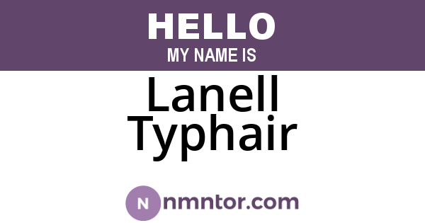 Lanell Typhair