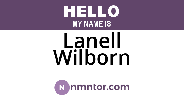 Lanell Wilborn