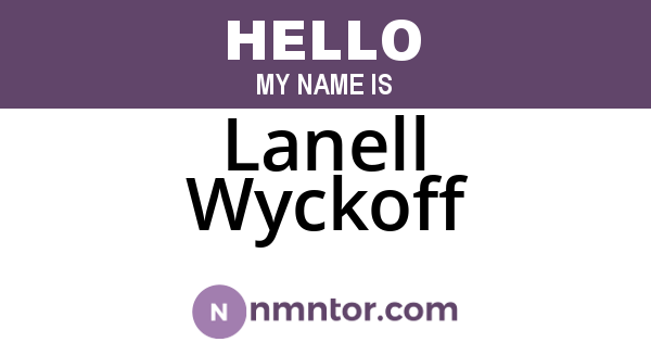 Lanell Wyckoff