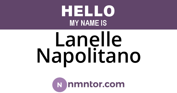Lanelle Napolitano