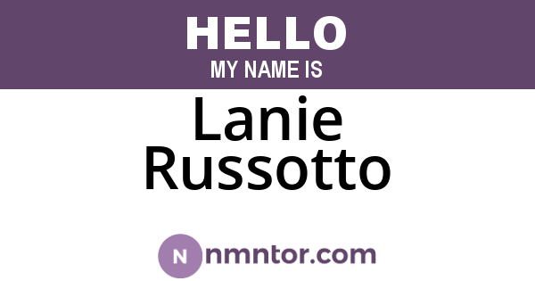 Lanie Russotto