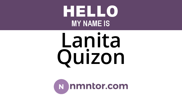 Lanita Quizon