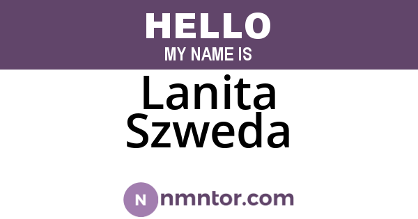 Lanita Szweda