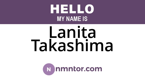 Lanita Takashima