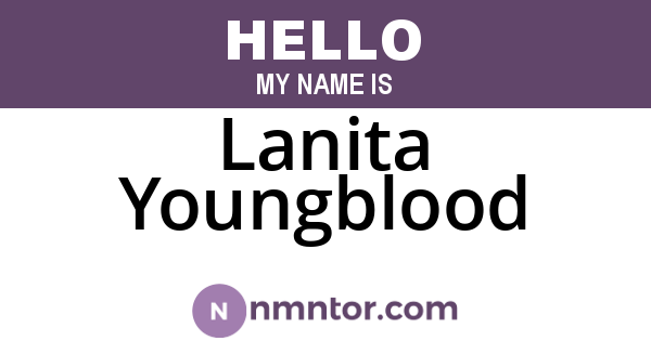 Lanita Youngblood