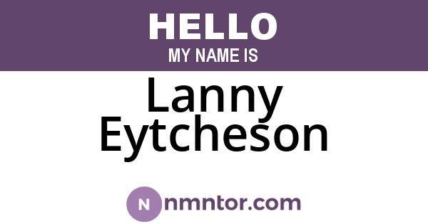 Lanny Eytcheson