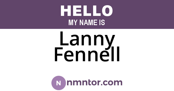 Lanny Fennell