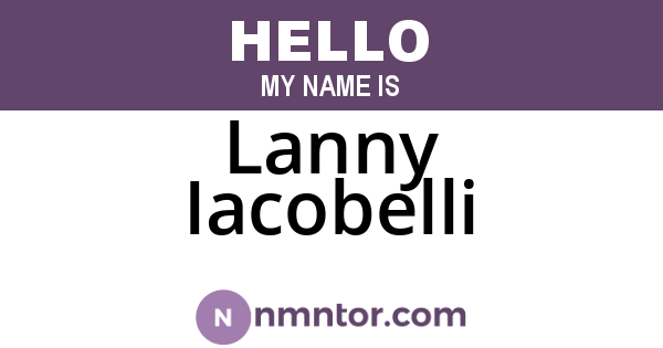 Lanny Iacobelli