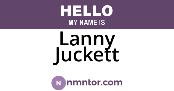 Lanny Juckett