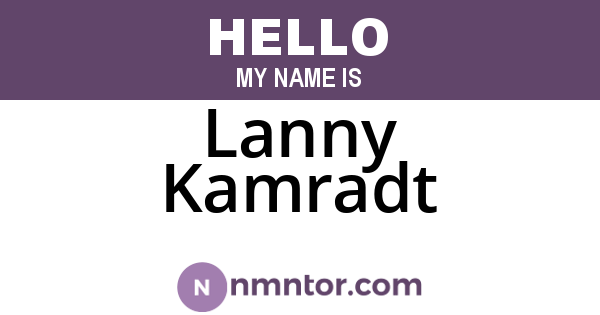 Lanny Kamradt
