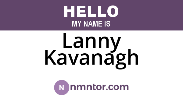 Lanny Kavanagh