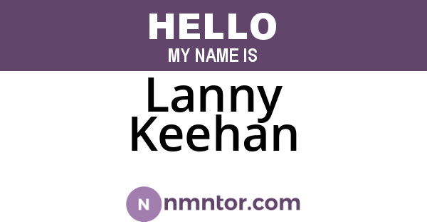 Lanny Keehan