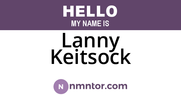 Lanny Keitsock