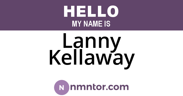 Lanny Kellaway